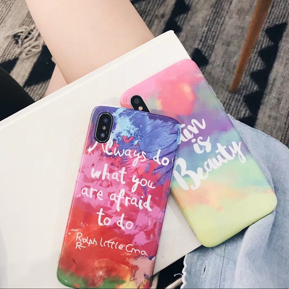 iPhone XS/7/8/+❤️️Do what you're afraid do case - Picture 4 of 7